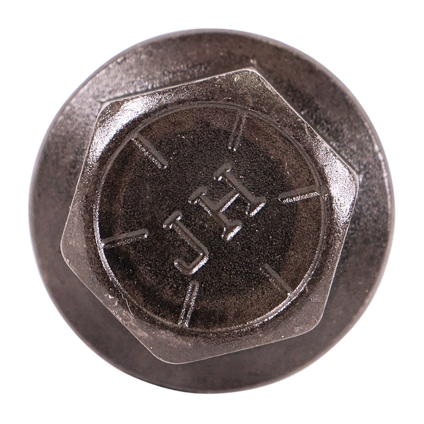 5/8"-18 x 2-1/2" Conquest Grade 8 Indented Fine Thread Flange Bolt - Black Phosphate & Oil