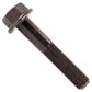 5/8"-18 x 3-1/2" Conquest Grade 8 Indented Fine Thread Flange Bolt - Black Phosphate & Oil