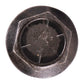 5/8"-18 x 4" Conquest Grade 8 Indented Fine Thread Flange Bolt - Black Phosphate & Oil