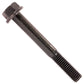 1/2"-13 x 4" Conquest Grade 8 Indented Flange Bolt - Black Phosphate & Oil