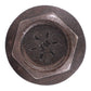 3/8"-16 x 4" Conquest Grade 8 Indented Flange Bolt - Black Phosphate & Oil
