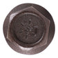 5/16"-18 x 1-3/4" Conquest Grade 8 Indented Flange Bolt - Black Phosphate & Oil