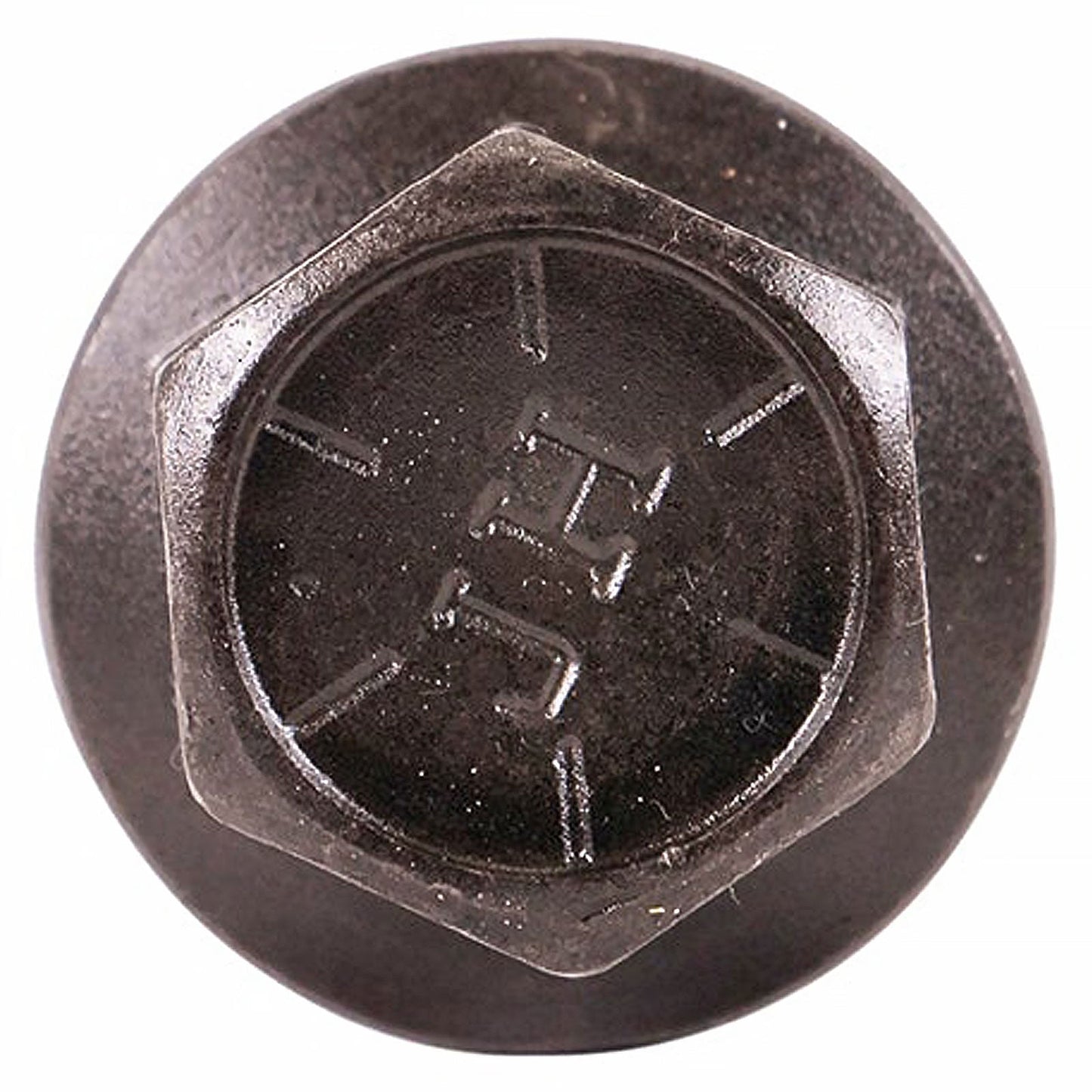 5/8"-11 x 5-1/2" Conquest Grade 8 Indented Flange Bolt - Black Phosphate & Oil