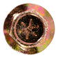 1/4"-20 x 1-3/4" Conquest Grade 8 Non-Serrated Flange Bolt - Zinc Yellow