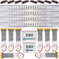 E Track Tie Down Rail Kit | Grey