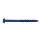 316 inch x 234 inch Tapcon Blue Concrete Screw Hex Head Pkg 100