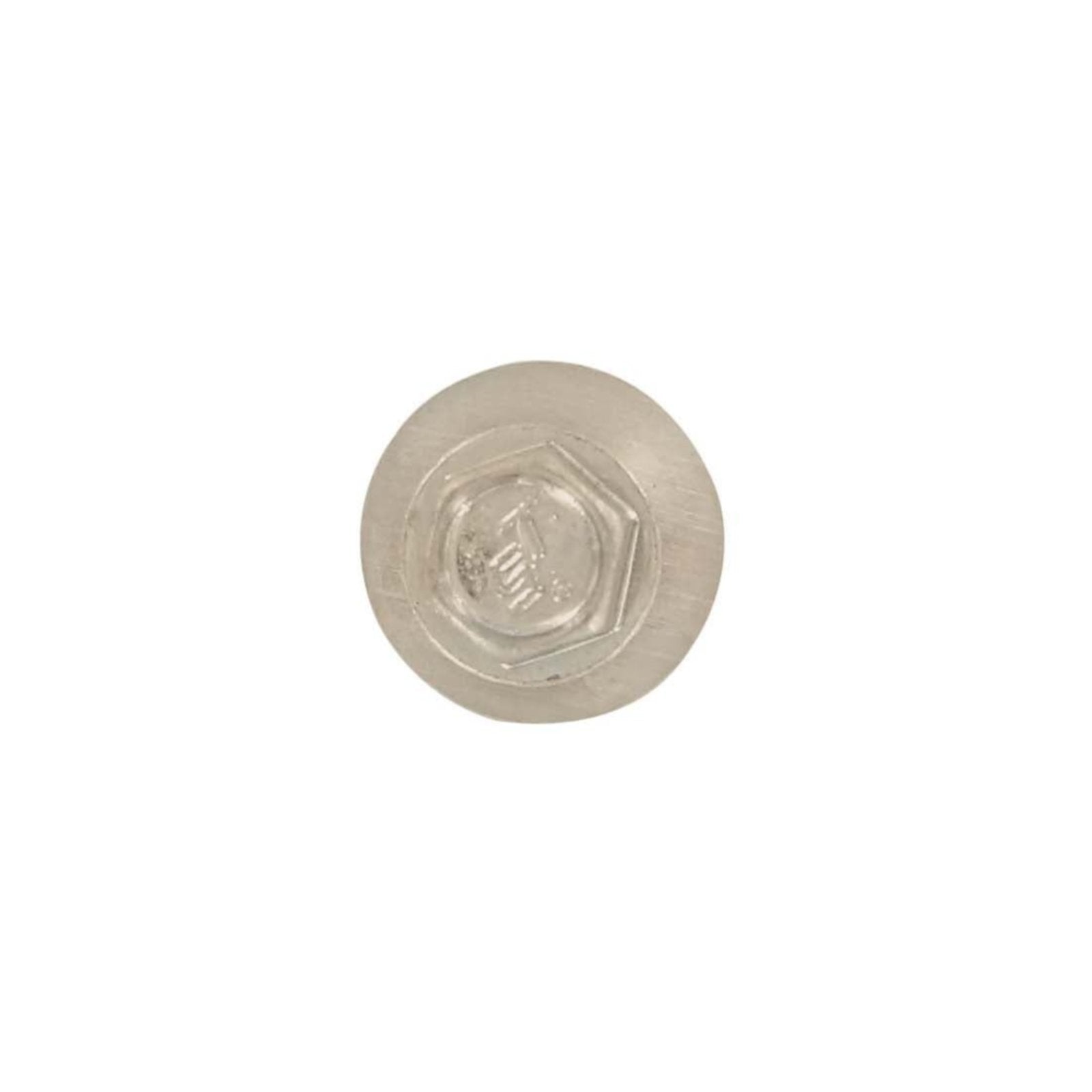 #12 x 34 inch Kwikseal Woodbinder Metal Roofing Stitch Screw Light Stone Pkg 250 image 2 of 2
