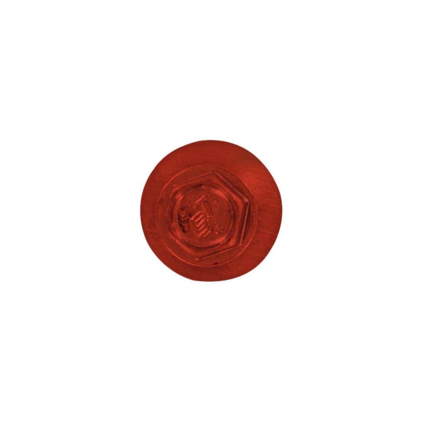 #12 x 34 inch Kwikseal Woodbinder Metal Roofing Stitch Screw Rustic Red Pkg 250 image 2 of 2