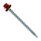 #10 x 212 inch Kwikseal Woodbinder Metal Roofing Screw Rustic Red Pkg 250