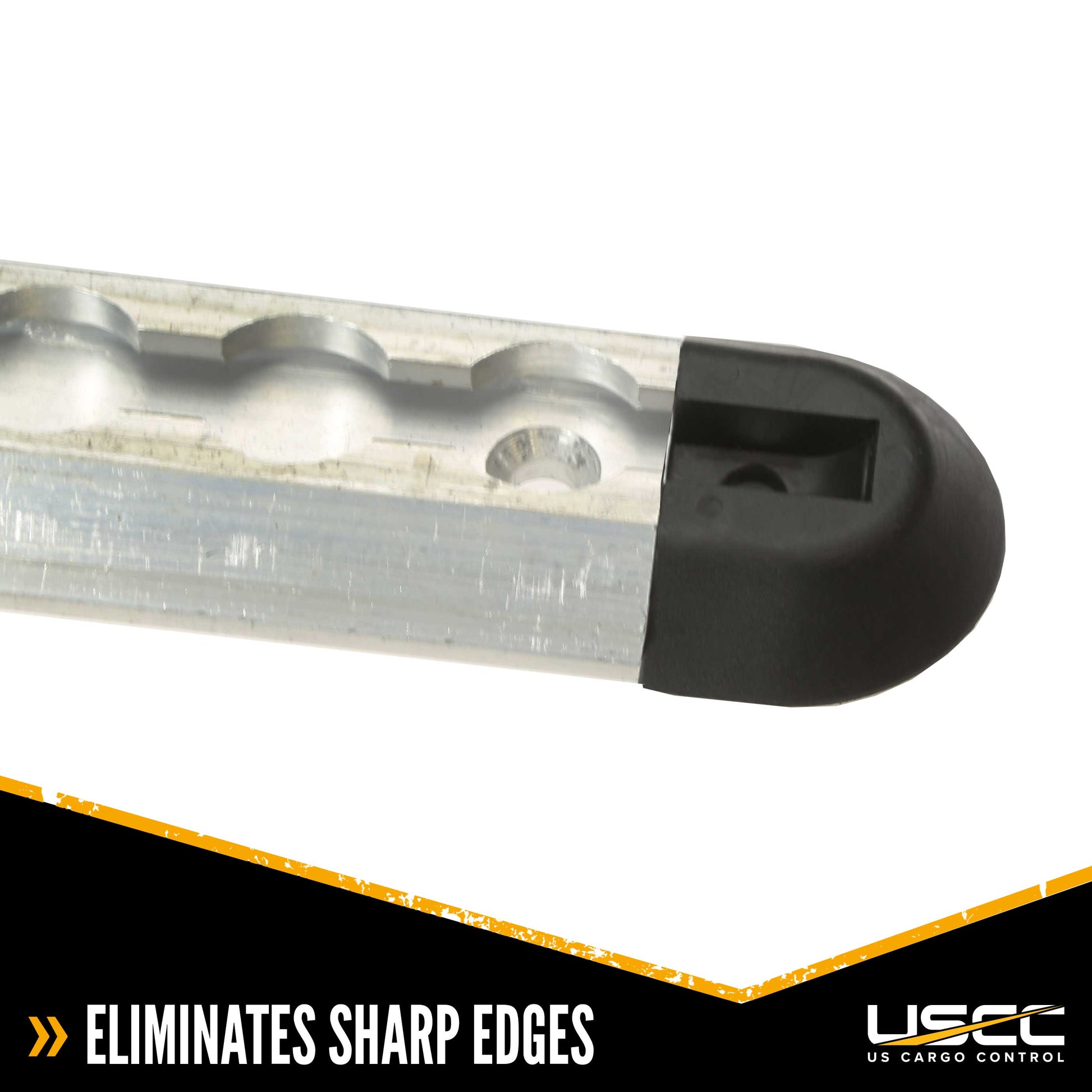 Angled End Cap for Airline-Style L-Track | 8-Pack Image 2 of 7
