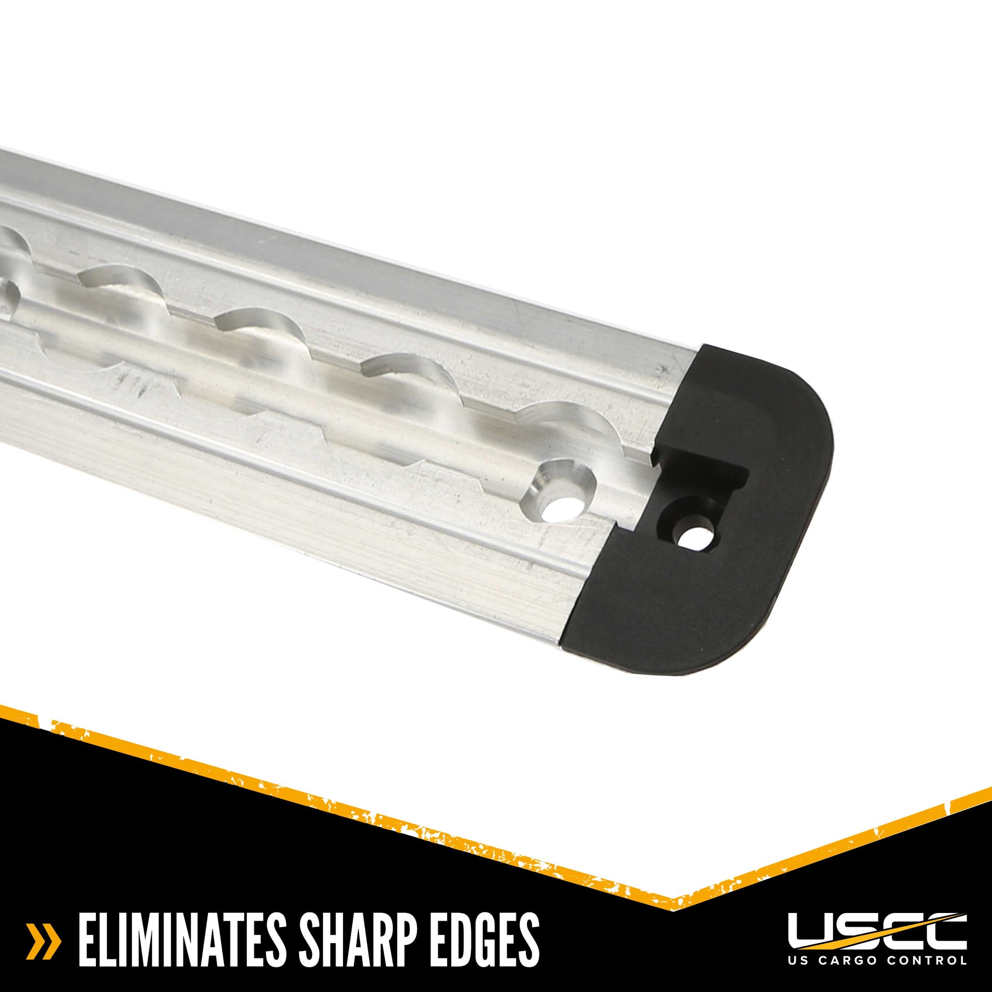 Flanged End Cap for Recessed L-Track | 2-Pack Image 2 of 7