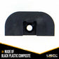 End Cap for Recessed L-Track | 2-Pack