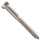 1/2"-6 x 4-1/2" Conquest Hex Head Lag Bolt for Wood - 316 Stainless Steel