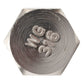 1/2"-6 x 5-1/2" Conquest Hex Head Lag Bolt for Wood - 316 Stainless Steel