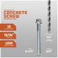LDT Tapcon Screw, Zinc Spec