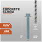 LDT Tapcon Screw, Zinc Spec