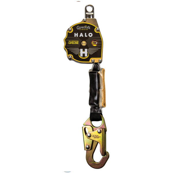 11' Halo Web Self-Retracting Lifeline, Swivel Snap Hook | 10900
