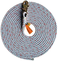 3M DBI-SALA 30' 5/8" Rope Lifeline with Snap Hook | 1202754