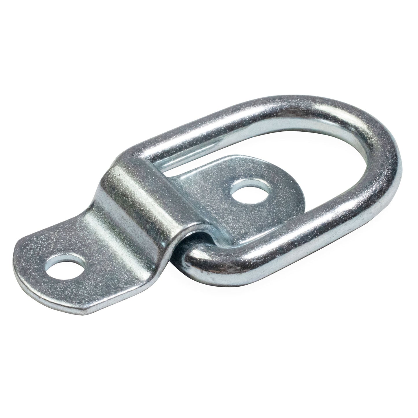 1" Bolt-On D-Ring with Mounting Bracket - Galvanized - 1,200 lbs. BS