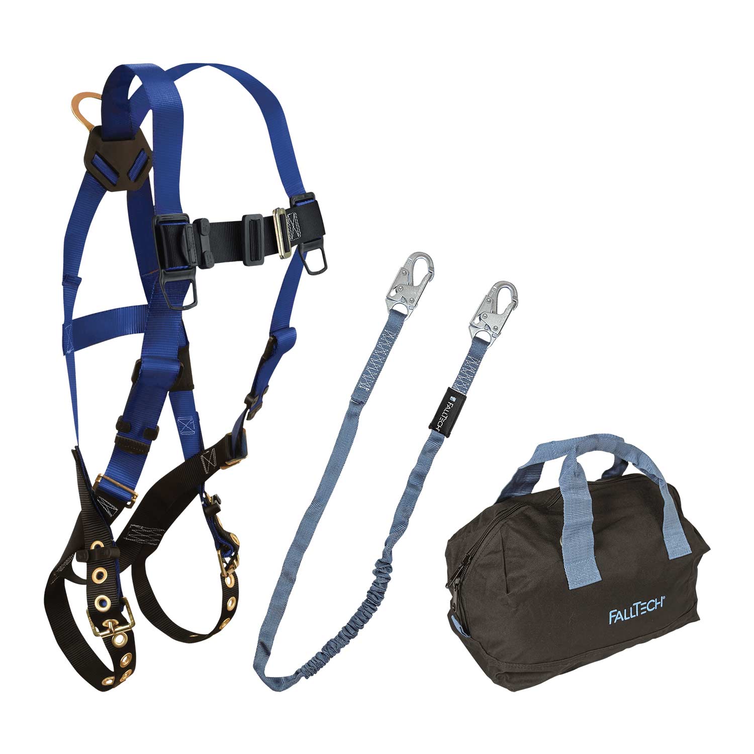 FallTech Harness and Lanyard Kit with Storage Bag 7016 8259 5006MP