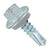 #12 X 34 inch Maxx Steelbinder Metal Roofing Screw Light Gray Pkg 250 image 1 of 2
