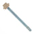 #12 x 212 inch Maxx Steelbinder Metal Roofing Screw Tan Pkg 250