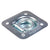 Bolt-On Recessed D-Ring - Galvanized - 5,000 lbs. BS