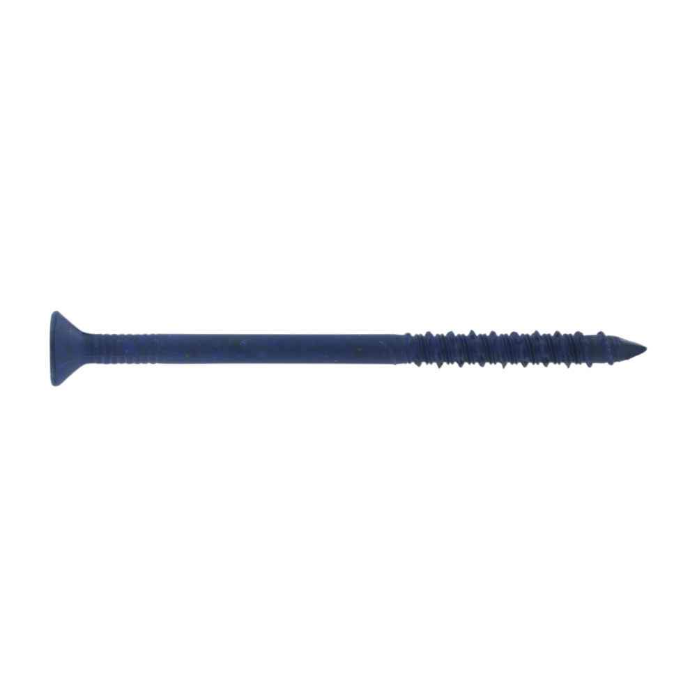 Tapcon 1/4" x 3-3/4" Blue Concrete Screw, Star Flat Head - Climaseal | Qty. 100