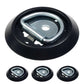 Bolt-On Flush-Mount D-Ring - 1,200 lbs. BS | 4-Pack