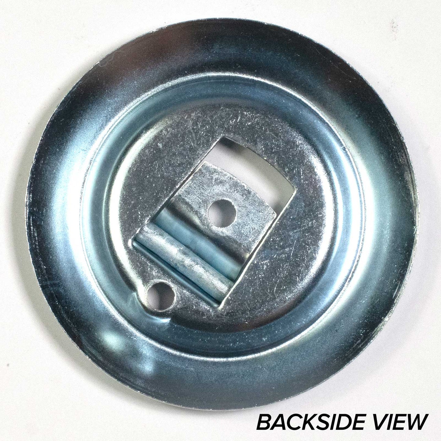 Bolt-On Flush-Mount D-Ring - Galvanized - 1,200 lbs. BS