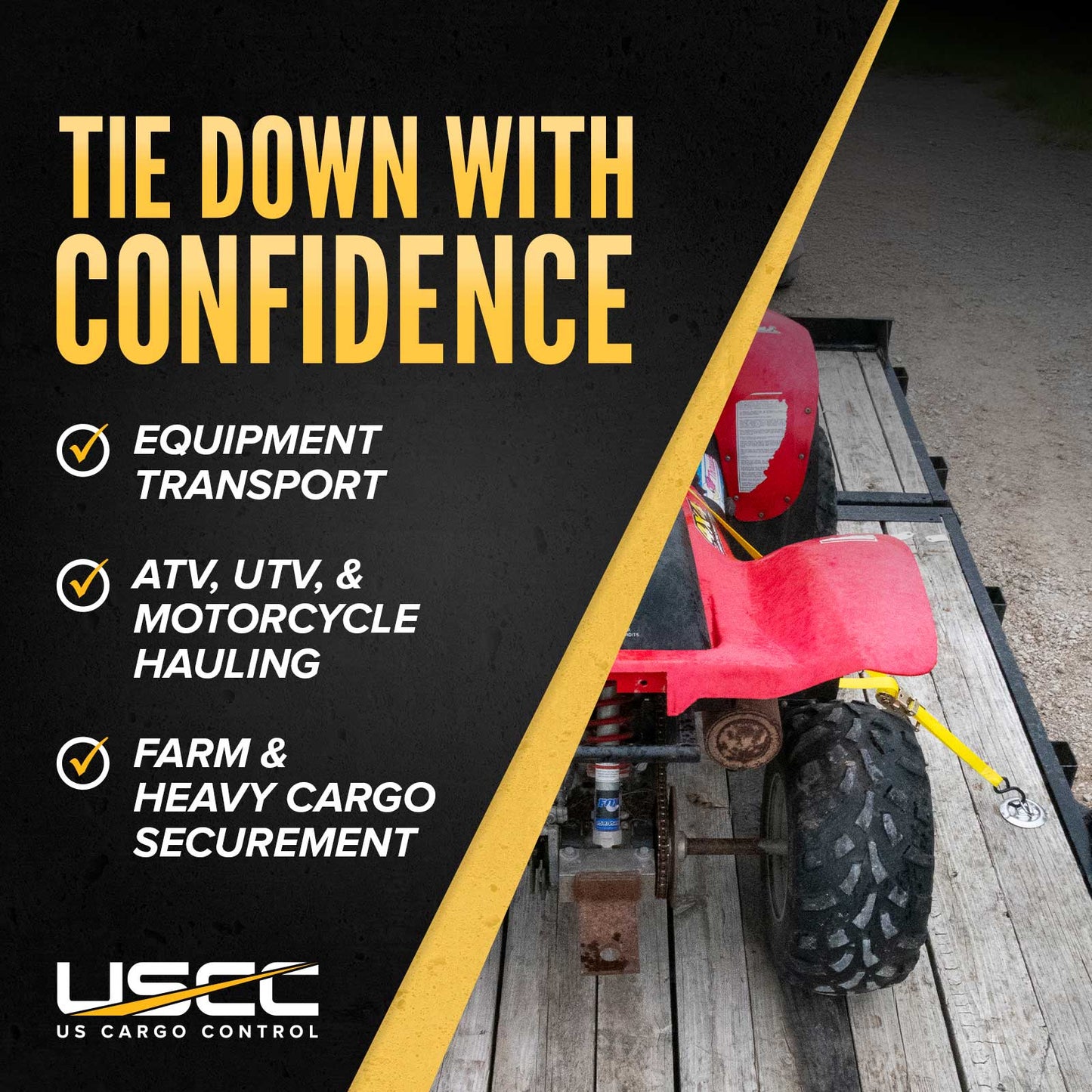 Bolt-On Flush-Mount D-Ring - Galvanized - 1,200 lbs. BS