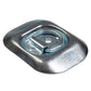 Bolt-On Flush-Mount D-Ring - Galvanized - 2,500 lbs. BS