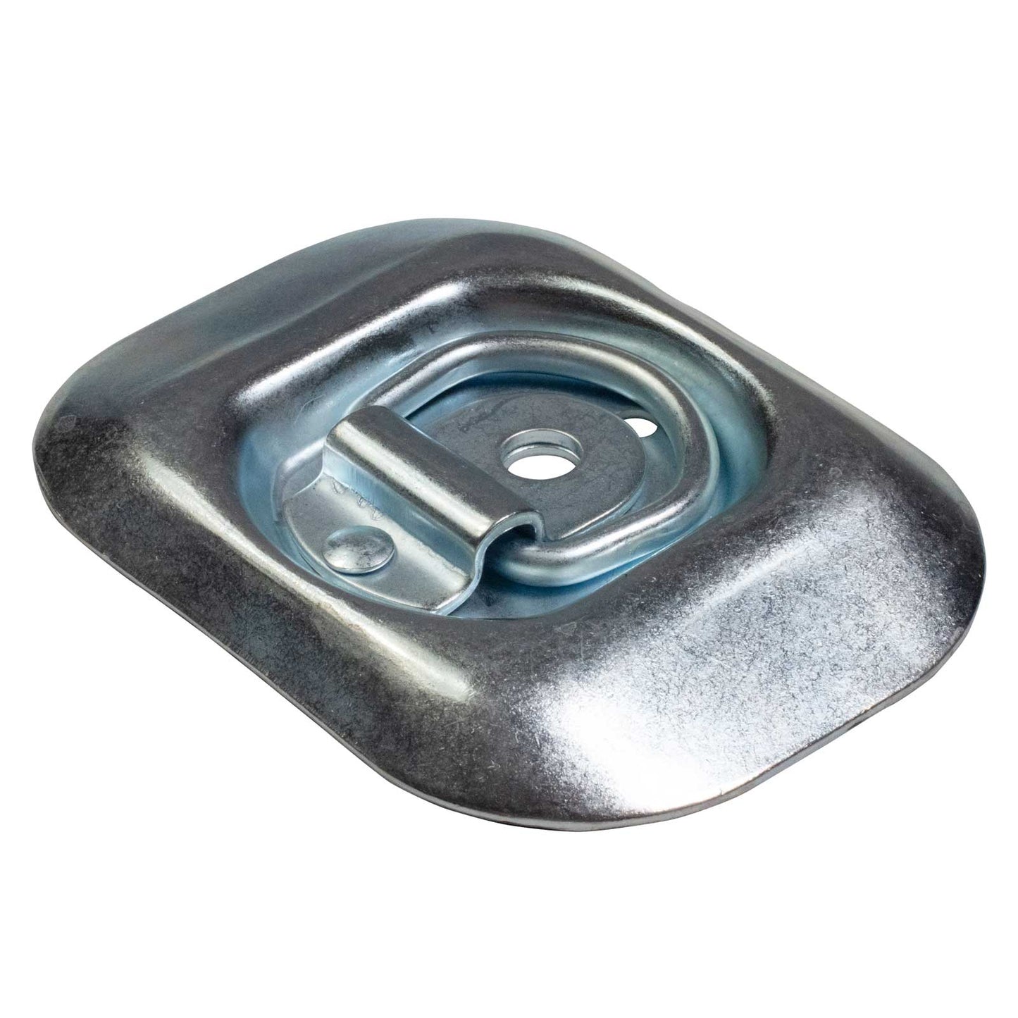 Bolt-On Flush-Mount D-Ring - Galvanized - 2,500 lbs. BS
