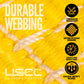 E Track Tie Down Rail Kit | Yellow