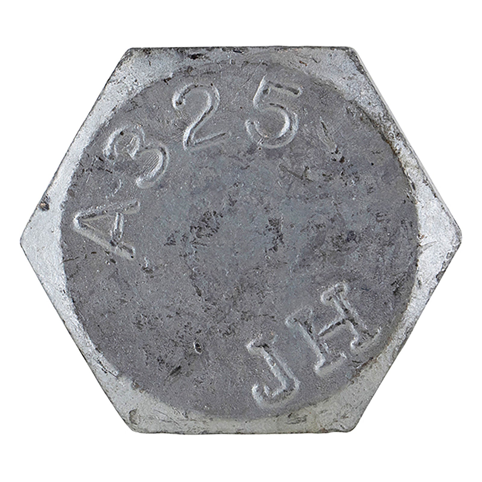 1"-8 x 2" Conquest A325 Type 1 Fully Threaded Heavy Hex Structural Bolt, Hot Dip Galvanized