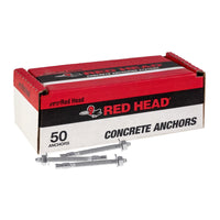 3/8" x 5" Red Head Trubolt 316 Stainless Steel Wedge Anchor, Pkg 50