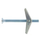 1/4"-20 x 3" Conquest Flat PH/SL Combo Toggle Bolt w/ Wing Nut - Zinc