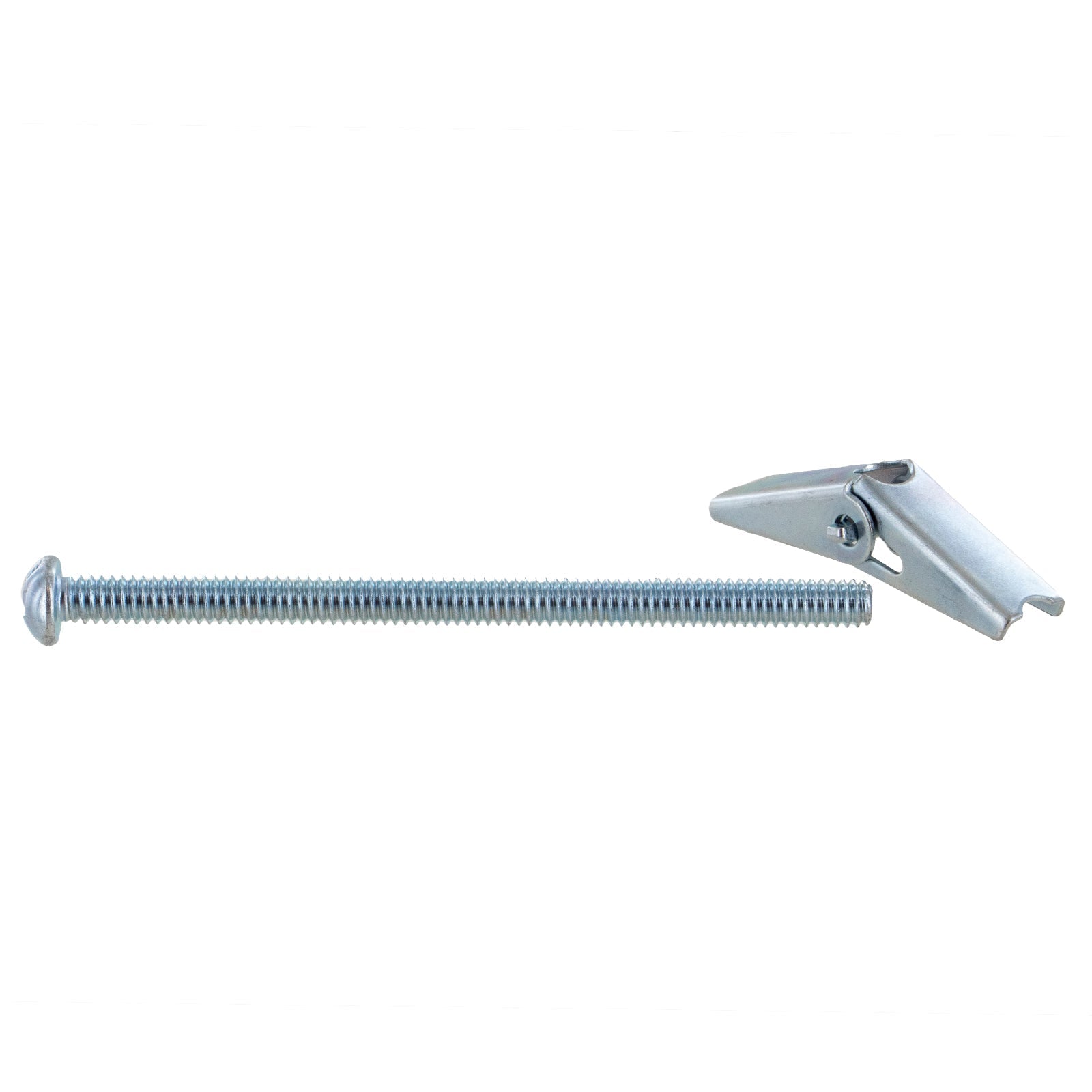 1/4"-20 x 4" Conquest Round PH/SL Combo Toggle Bolt w/ Wing Nut - Zinc