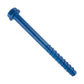 Tapcon+ 1/2" x 6" Heavy-Duty Blue Concrete Screw Anchor - Blue Climaseal | Qty. 15
