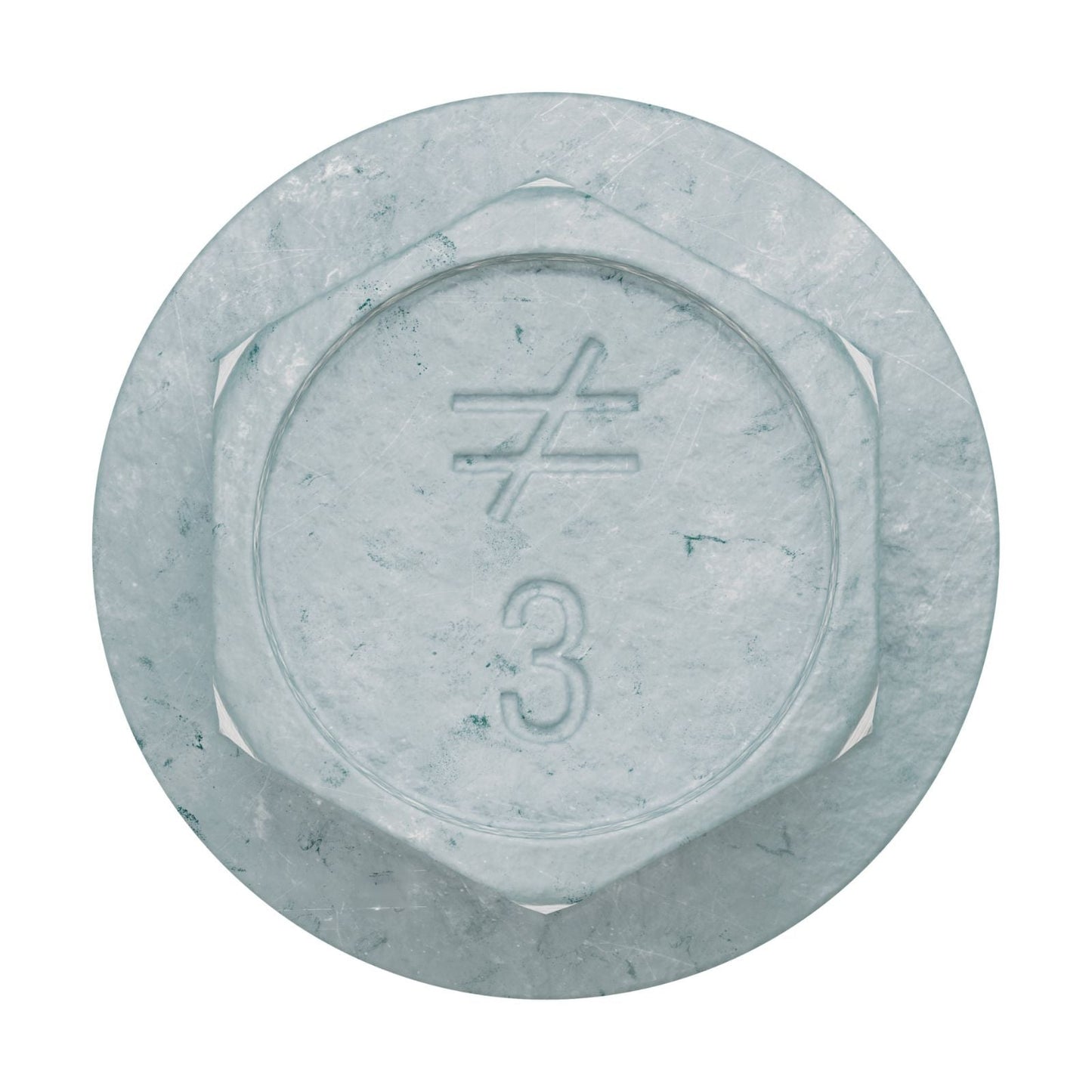 Simpson Strong-Tie 1/2" x 3" Titen HD Heavy-Duty Concrete Screw Anchor - Mechanically Galvanized | Qty. 25