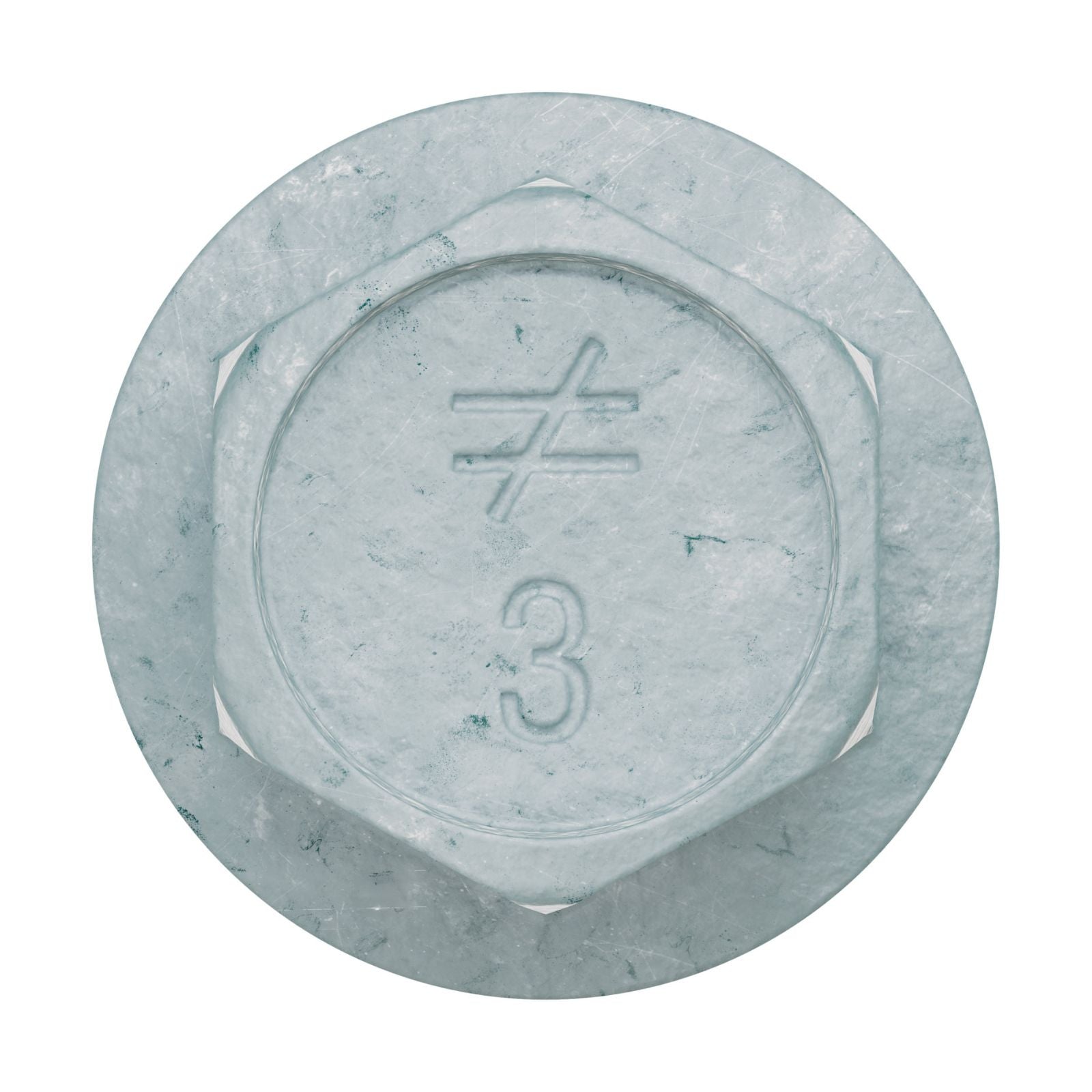 Simpson Strong-Tie 1/2" x 3" Titen HD Heavy-Duty Concrete Screw Anchor - Mechanically Galvanized | Qty. 25