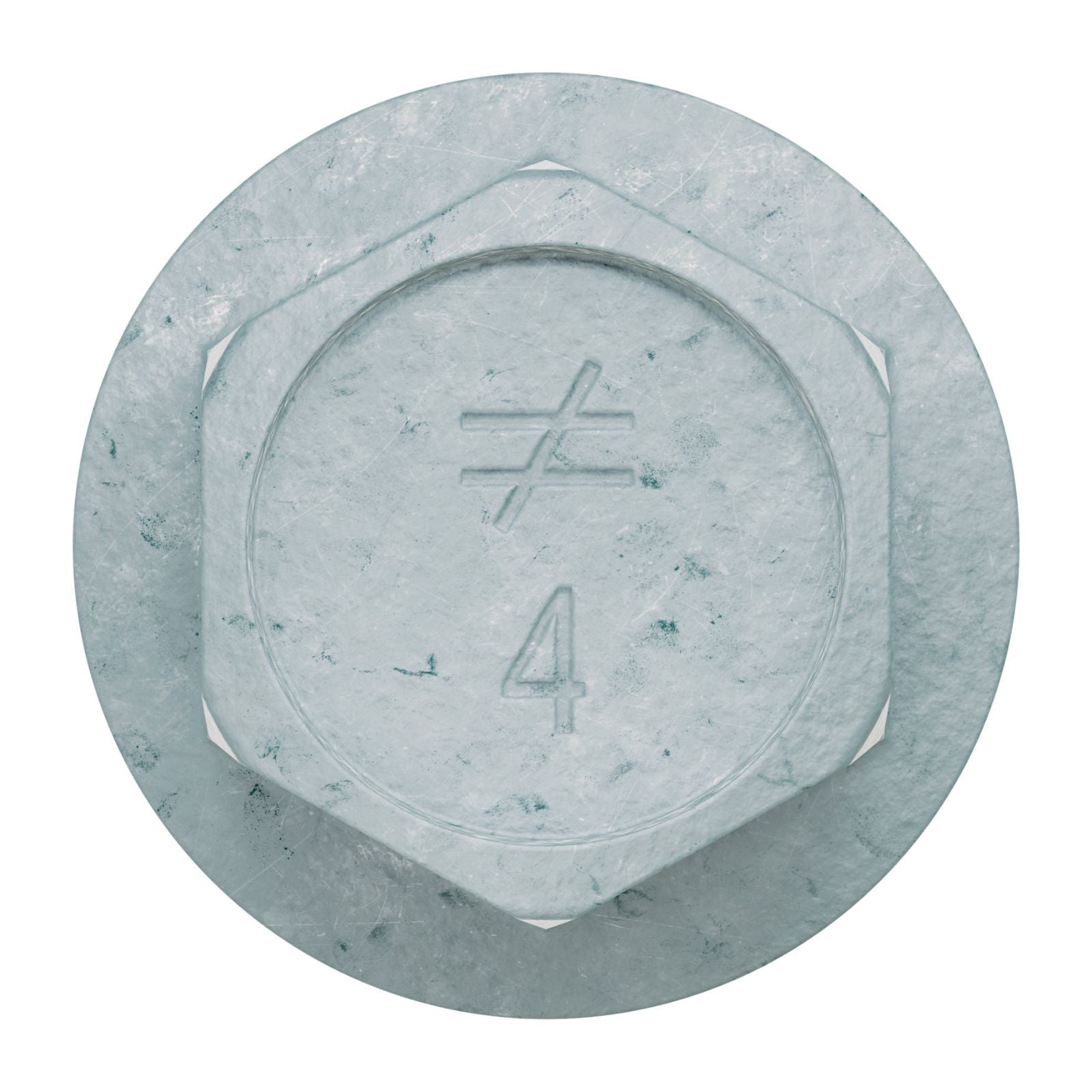 Simpson Strong-Tie 3/4" x 4" Titen HD Heavy-Duty Concrete Screw Anchor - Mechanically Galvanized | Qty. 10