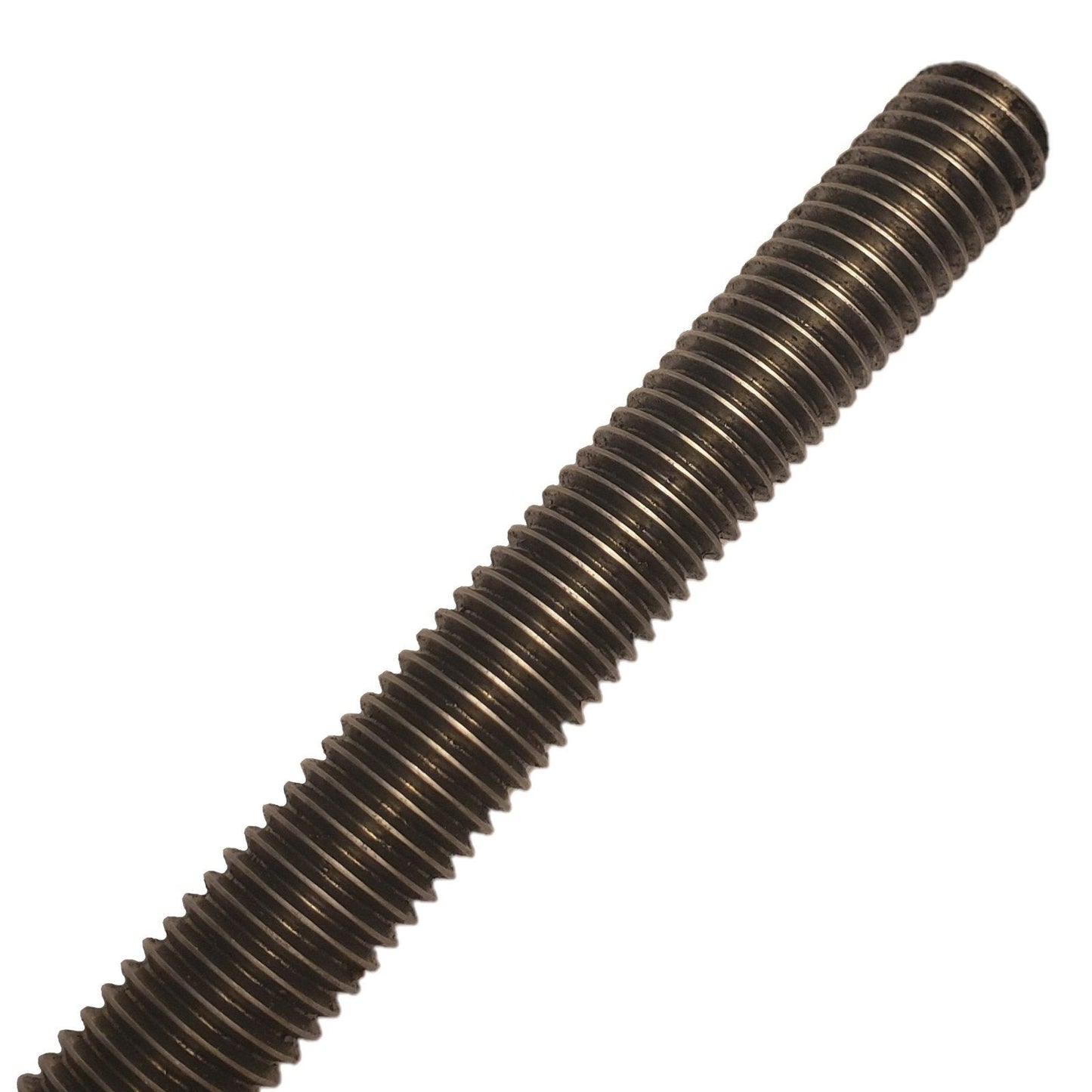 Conquest 1/4" x 3' A307 Coarse Threaded Rod - Plain Finish