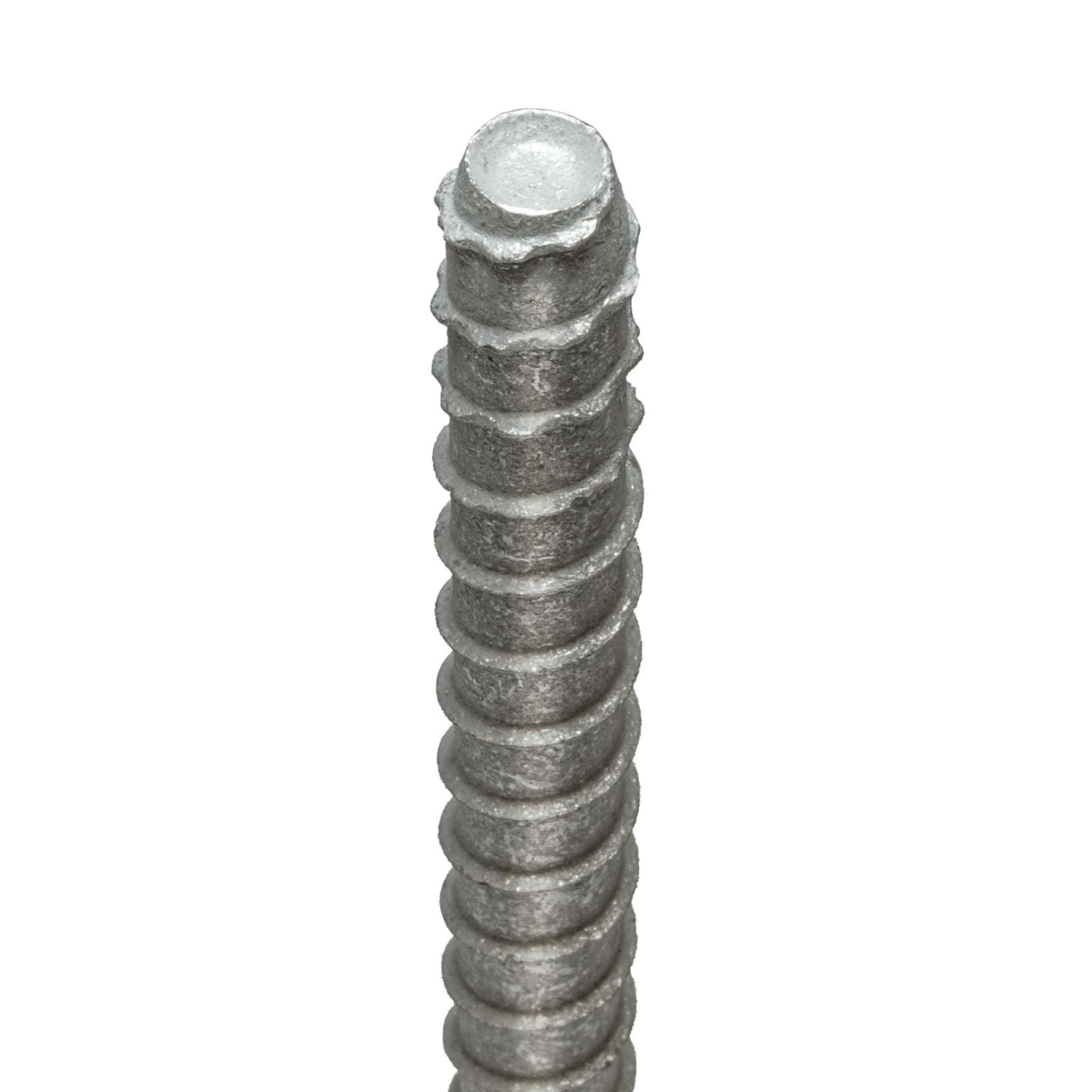 Serrated threads on Simpson Strong-Tie Titen HD Concrete Screws