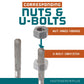 Corresponding Nuts & U-Bolts