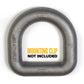 1" Weldable D-Ring - 47,000 lbs. BS