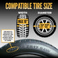Adjustable Wheel Net w/ 2" Top Strap, Twisted Snap Hook & Ratchet w/ Snap Hook
