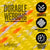 Yellow Adjustable Tow Dolly Strap with 4
