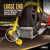 Yellow Adjustable Tow Dolly Strap with 4