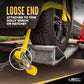 Yellow Adjustable Tow Dolly Strap with 4" Top Strap and Twisted Snap Hook - 2 pack